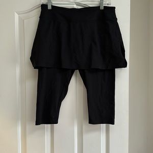 Fila skirted capri leggings